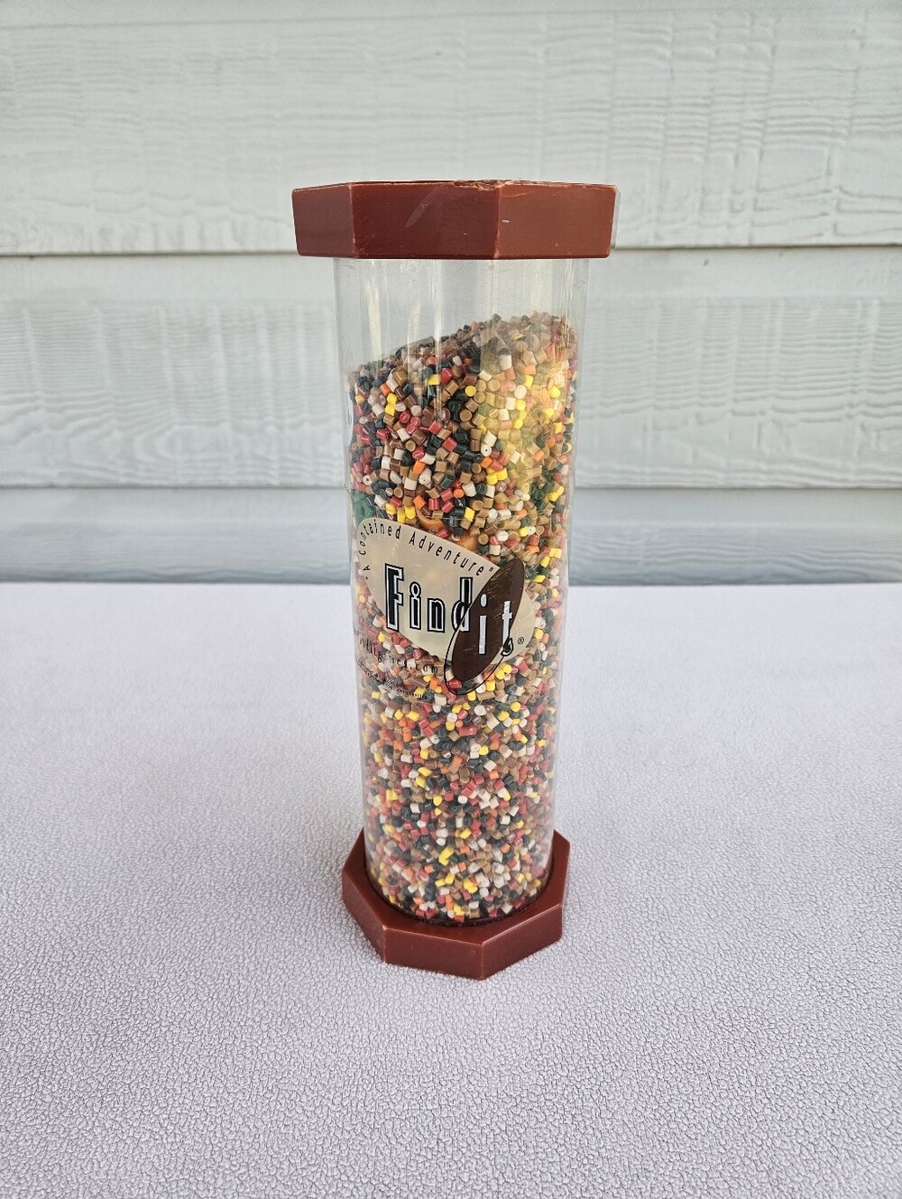 Find It Contained Adventure Seek Game Tube 0018 Brown Search Find Educational